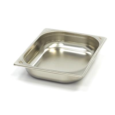Maxima Gastroška 1/2 GN - hloubka 6,5 cm - 32,5 x 26,5 cm - nerezová ocel |  09367511